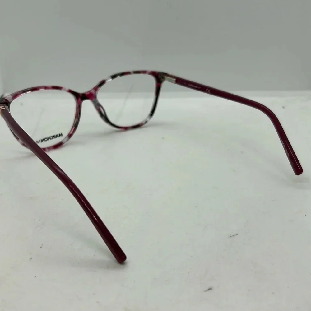 Marchon NYC M-5014 Eyeglasses Frames RXable 640 52 - Tortoise with Wine NWT